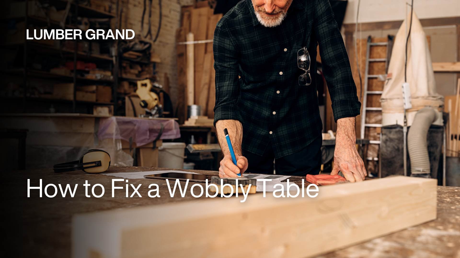 How to Fix a Wobbly Table