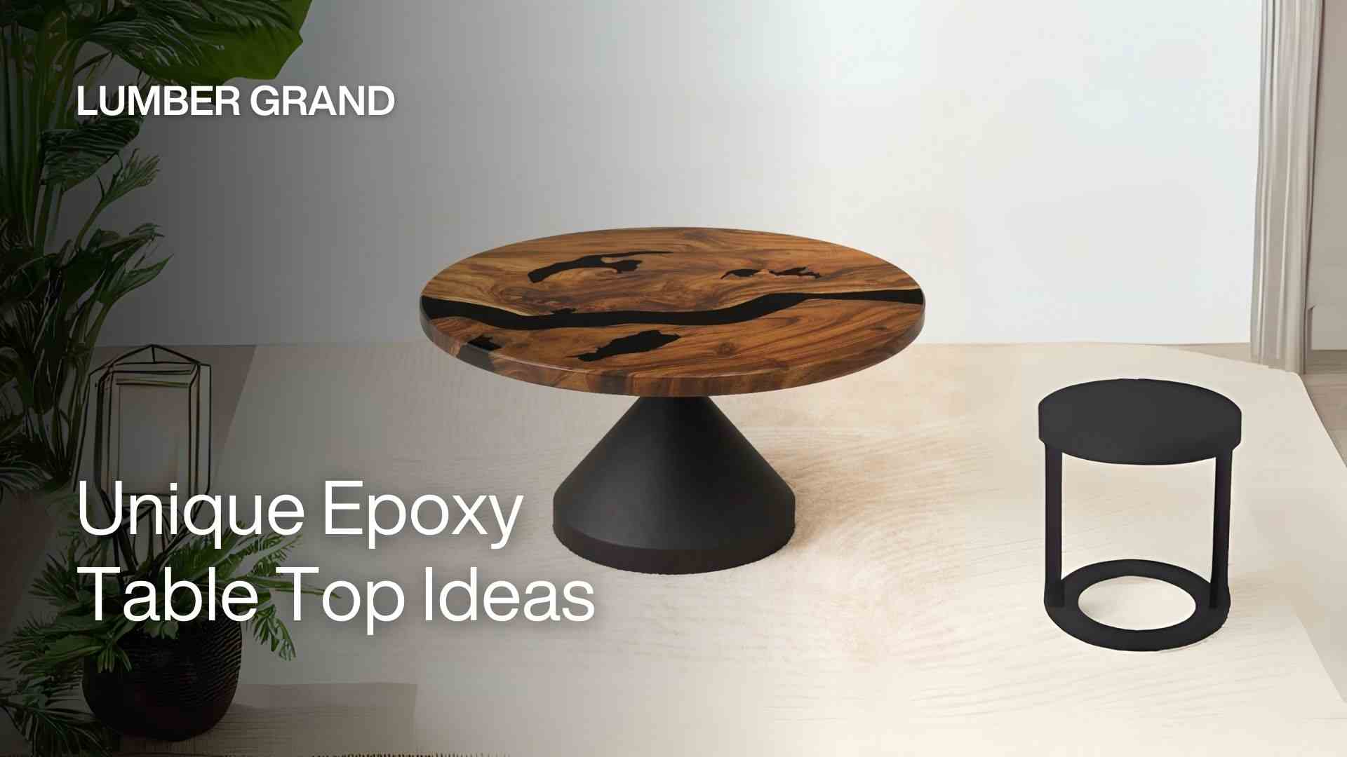 unique epoxy table top ideas