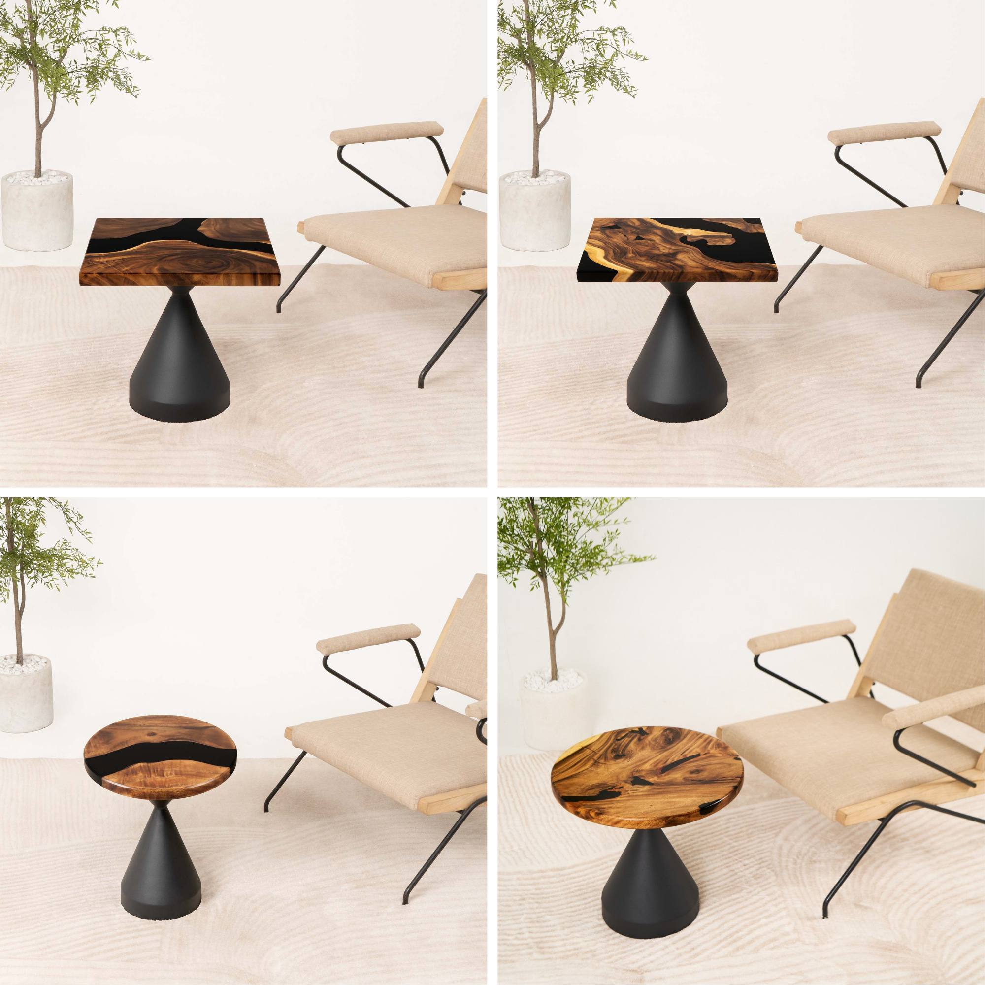 4 end tables