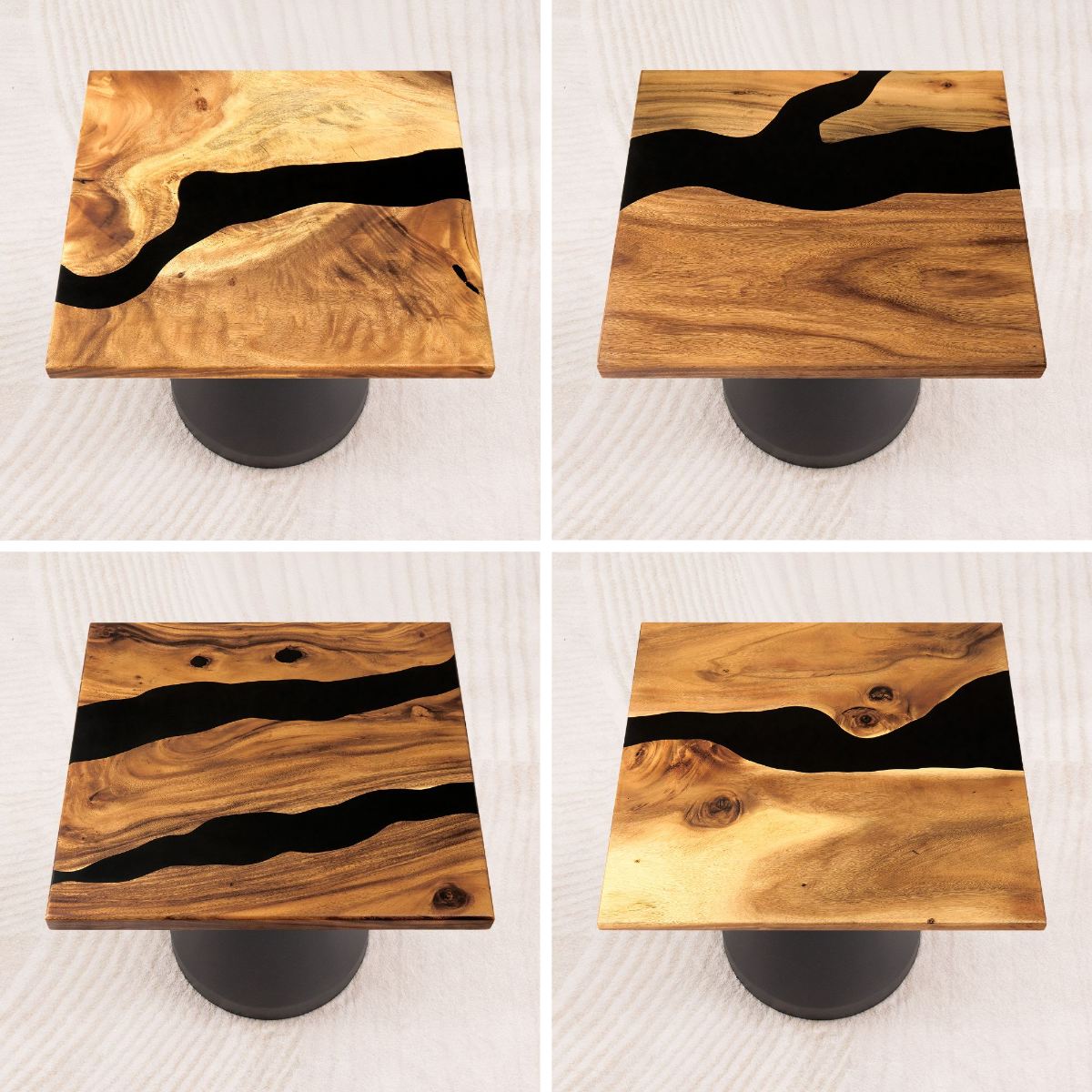 4 square epoxy coffee table top 23 inches 06