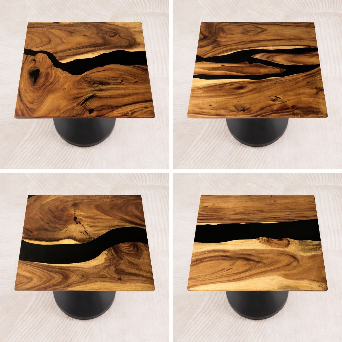 4 square epoxy table top 35 inches 06
