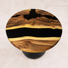 Round Wood Epoxy Resin Table Top 35 Inches