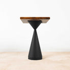 Square Handcrafted Epoxy End Table 19" x 19" - SSQ19x19-109B