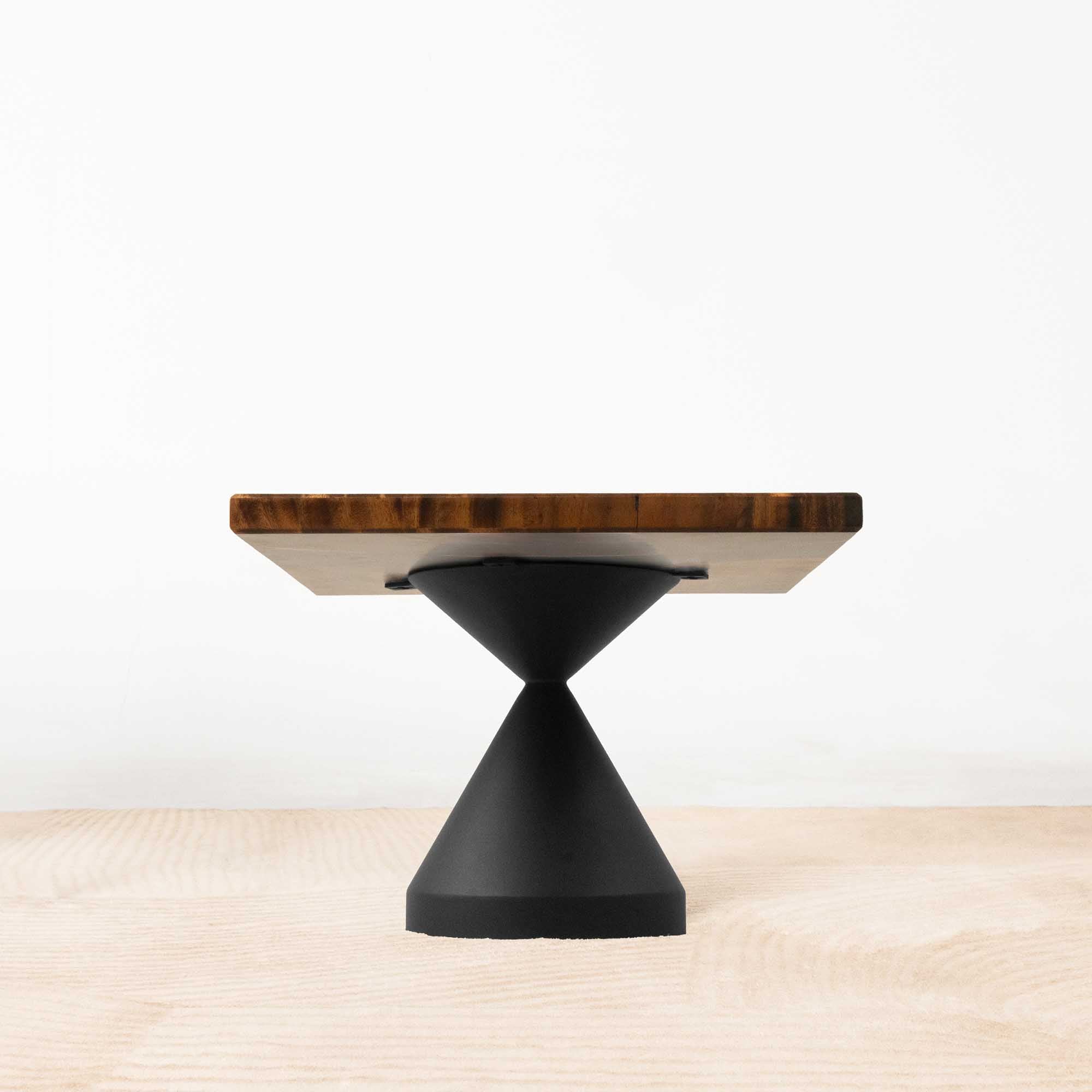 Square Wooden Epoxy Coffee Table 23" x 23" - SSQ23x23-069B