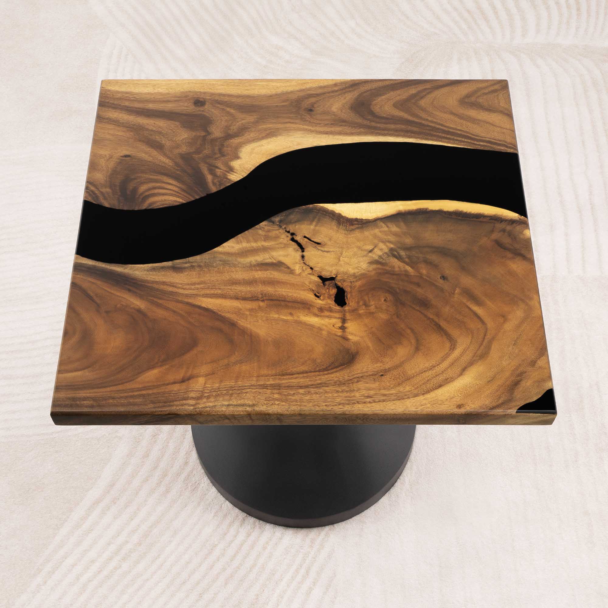 Square Epoxy Coffee Table 35" x 35" - SSQ35x35-025