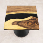 Square Wooden Epoxy Dining Room Table 35" x 35" - SSQ35x35-029