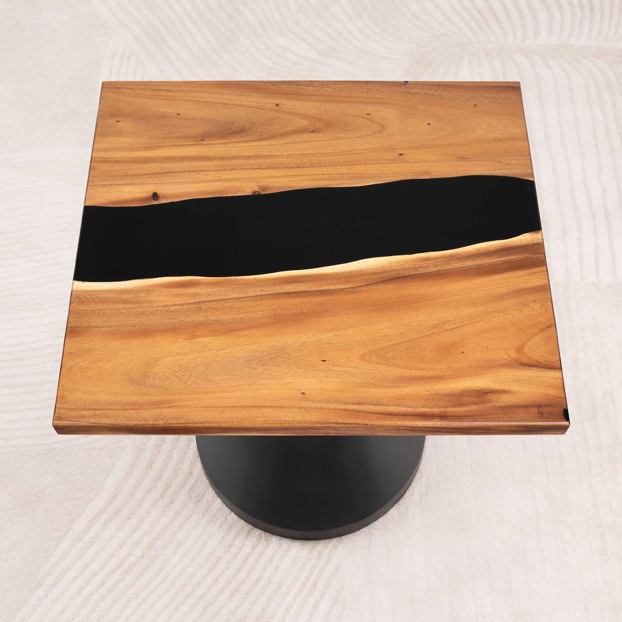 Square Epoxy Coffee Table 35" x 35" - SSQ35x35-08