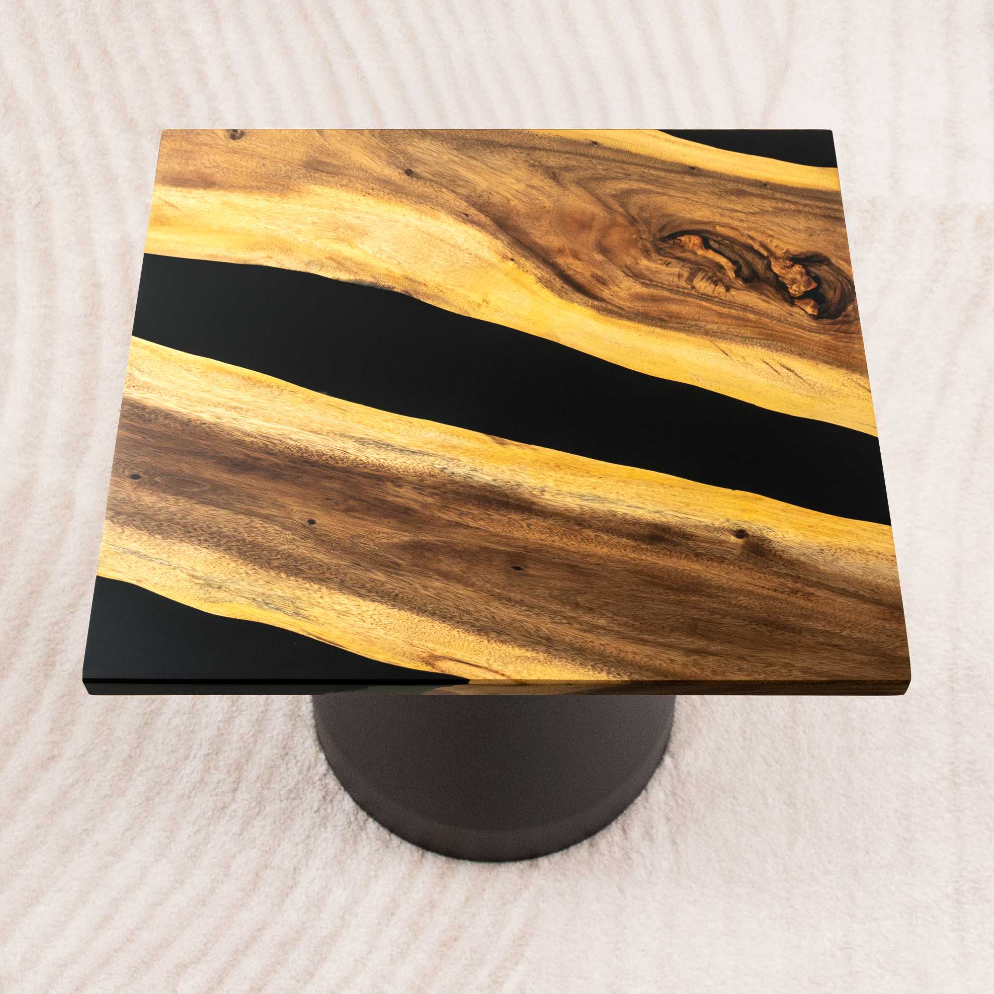 square epoxy table top 35 inches - SSQ35x35-353