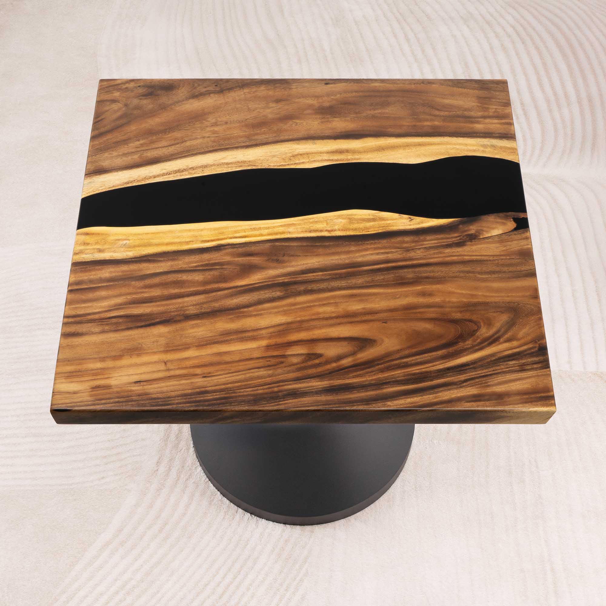 Square Handmade Epoxy Coffee Table 41" x 41" - SSQ41x41-010