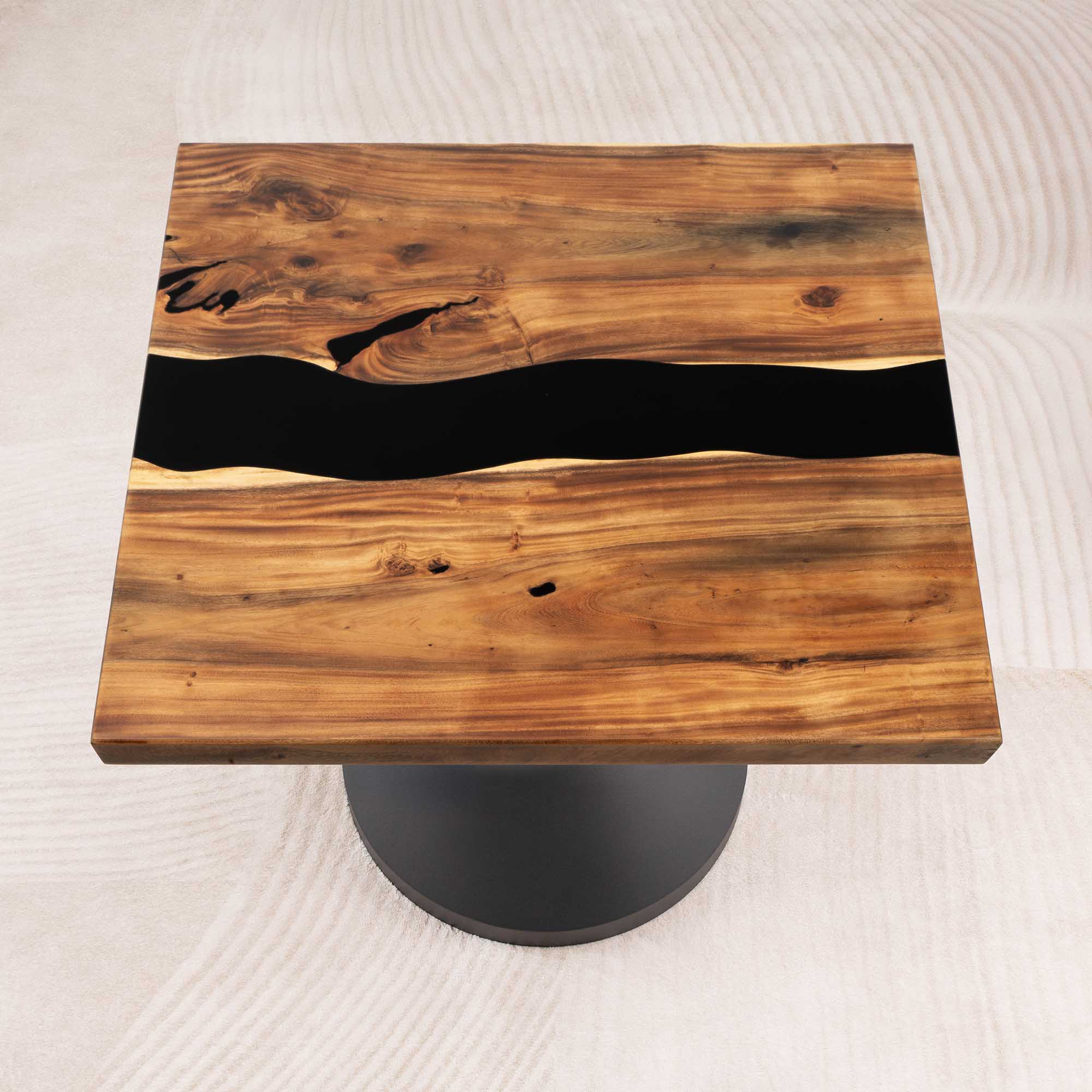 Square Handmade Epoxy Coffee Table 41" x 41" - SSQ41x41-011