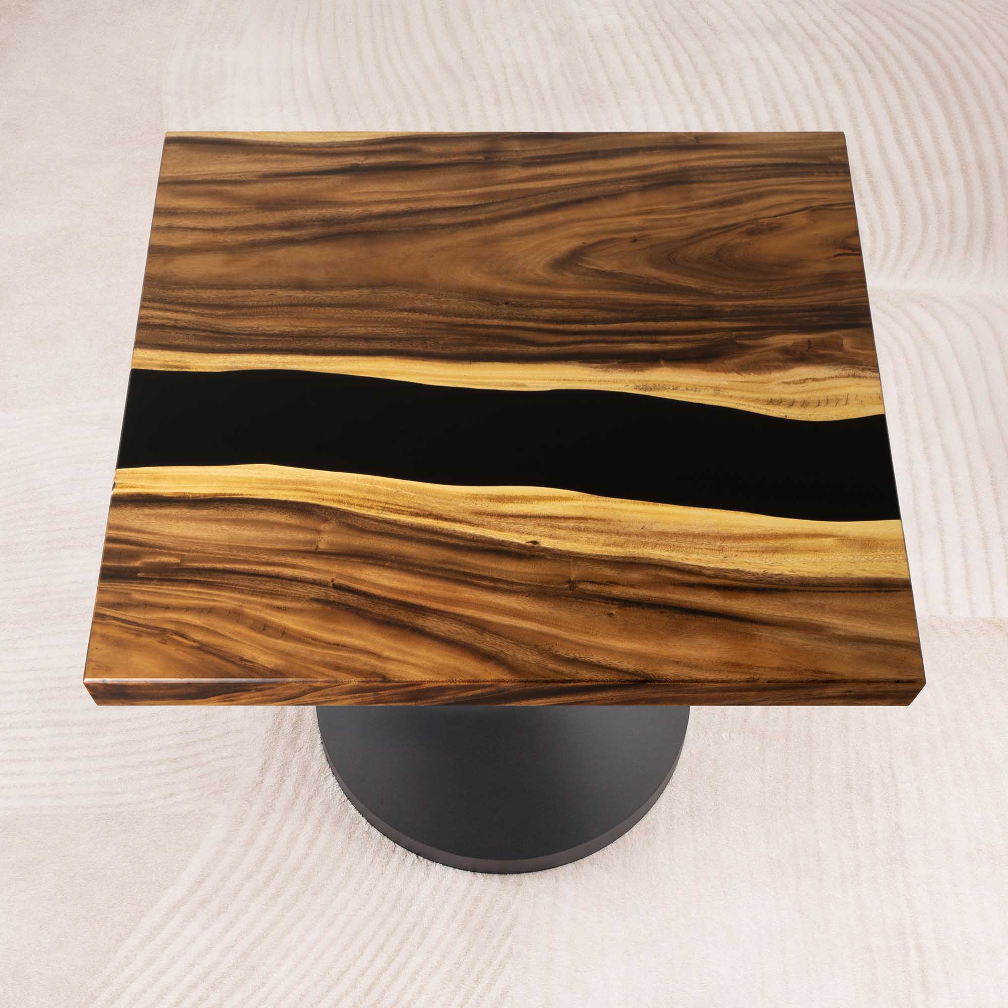Square Handmade Epoxy Coffee Table 41" x 41" - SSQ41x41-161