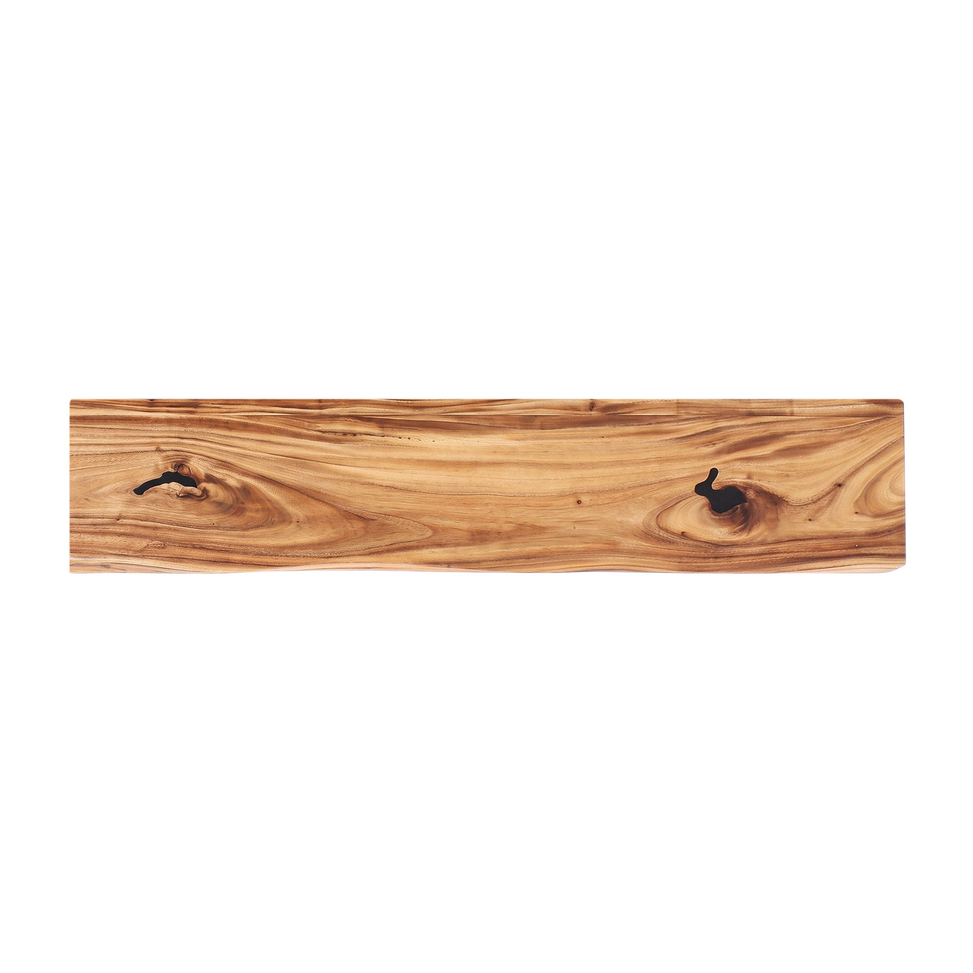 Live edge slab bench top for modern farmhouse decor