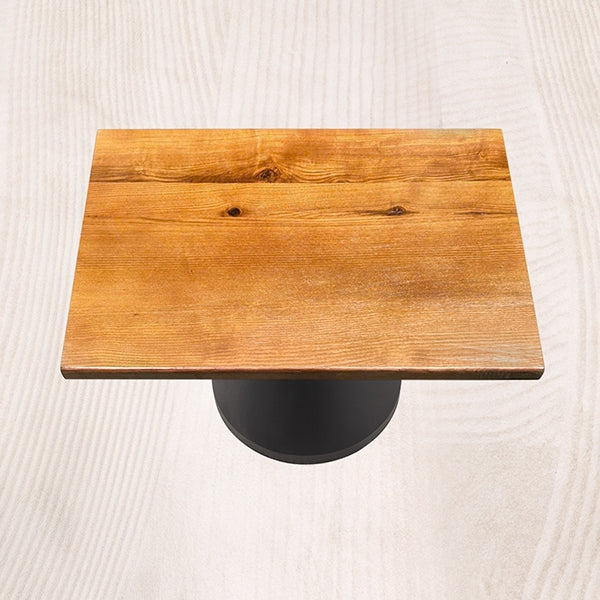 brown wood table top 23 inches