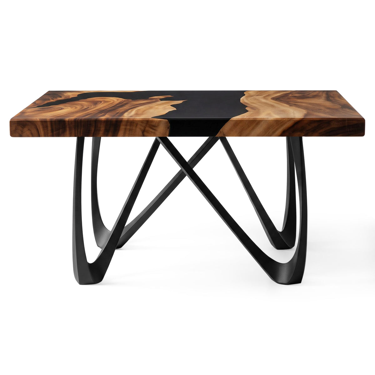 Coffee Table Round or Square for Scandinavian Homes - 125B Vale - SSQ35 White background
