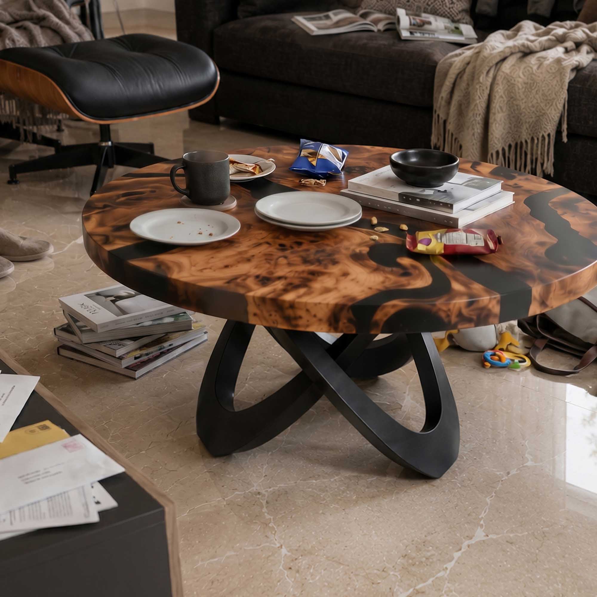 Coffee Table with Looper 16" H Metal Table Base - Customer Feedback
