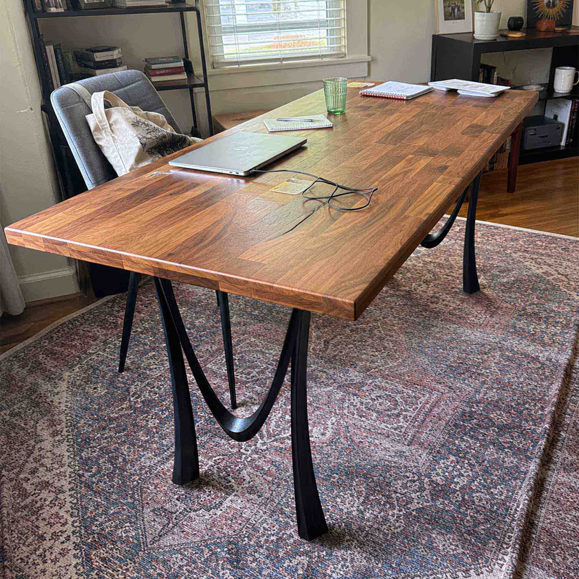 Console Table with Mavie 28.5" H Steel Table Legs - customer feedback