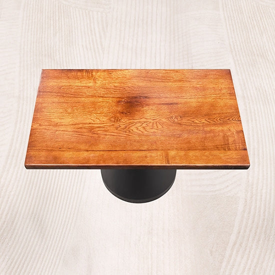 custom brown table top 47 inches