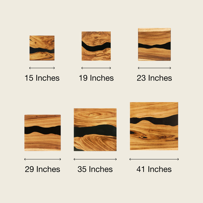 custom request size square table
