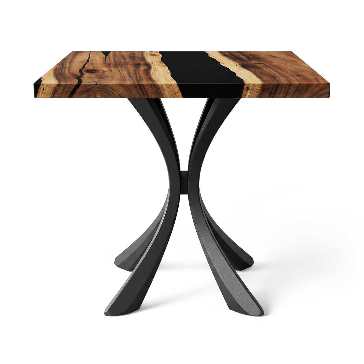 Dining Table 35" Round or Square for Contemporary Homes - 413 Zolia - SSQ35 White Background