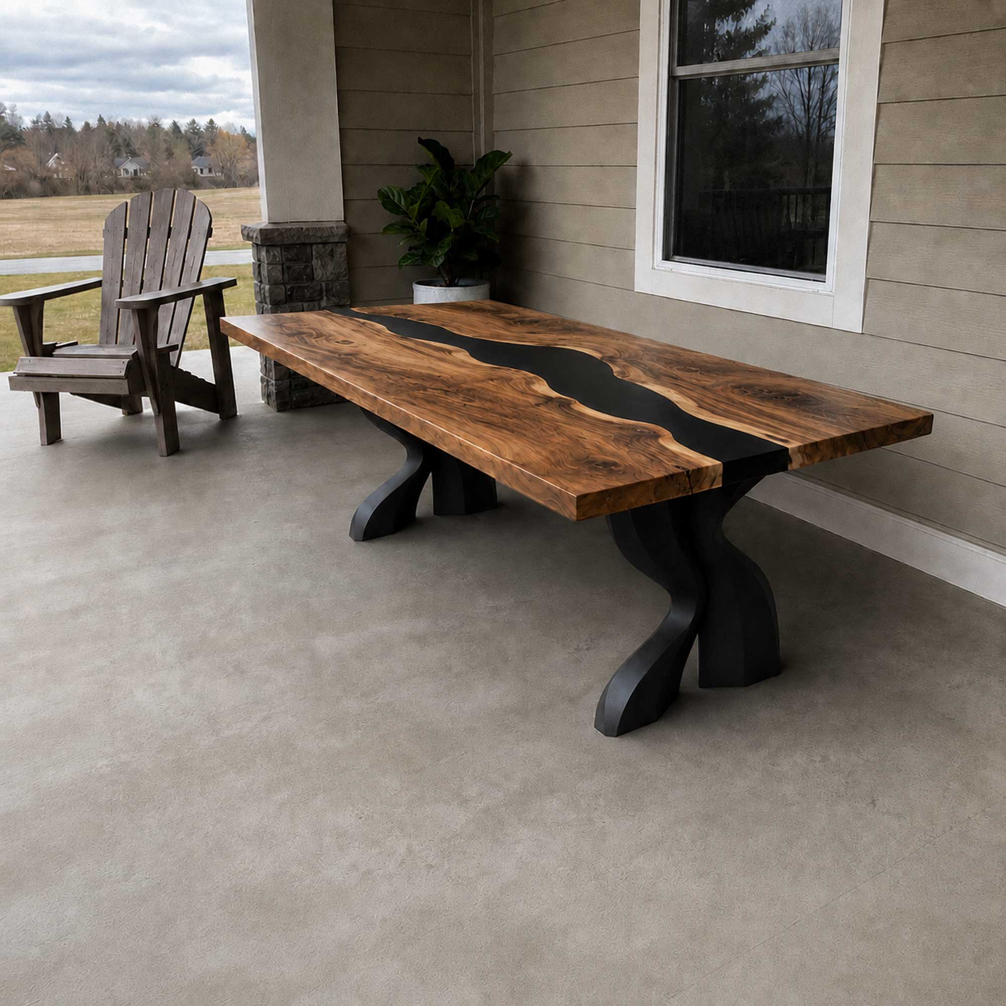 Dining Table with Delta 28.5" H Modern Metal Table Legs - Customer Feedback