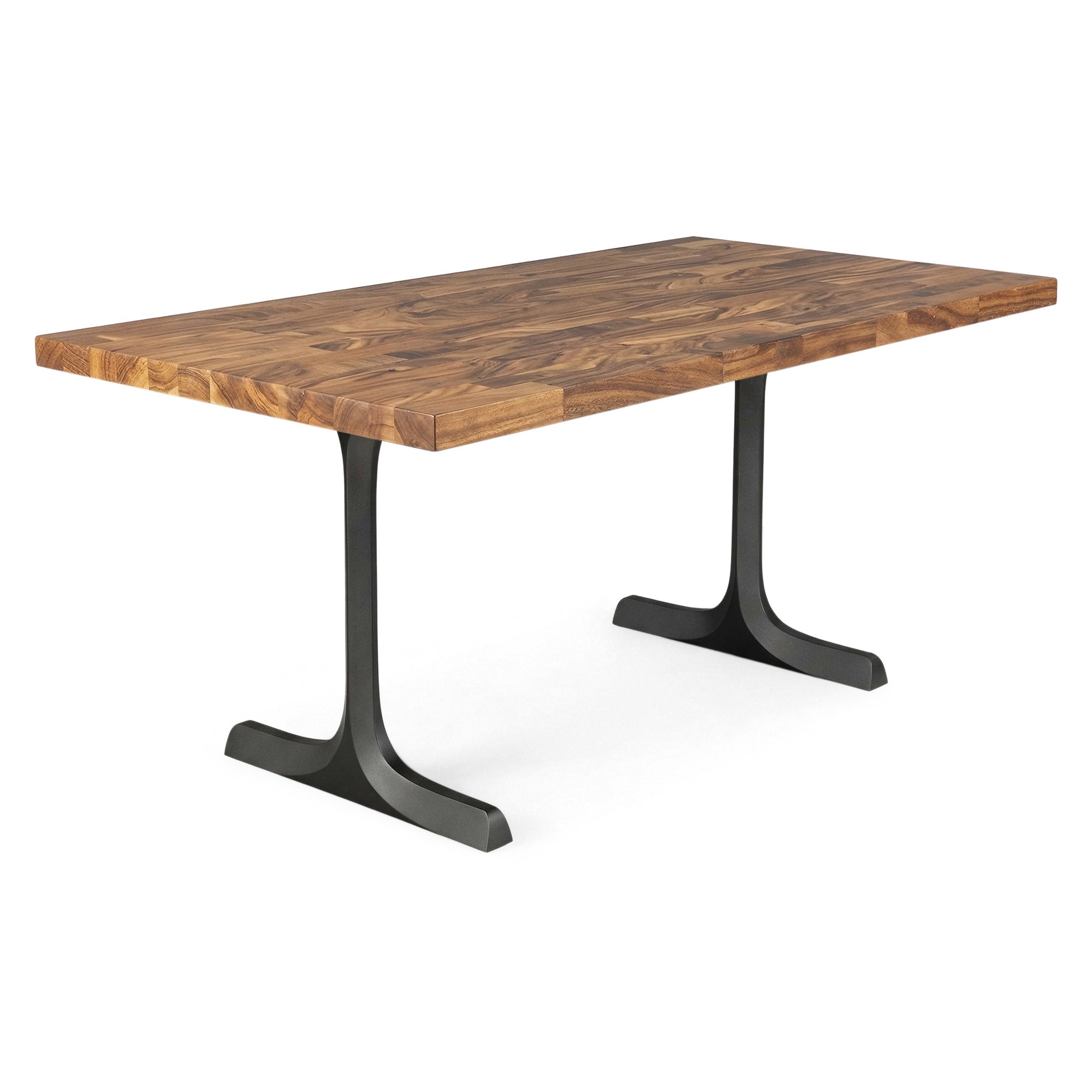 Dining Table with Goblet 28.5" H Metal Table Legs - white background