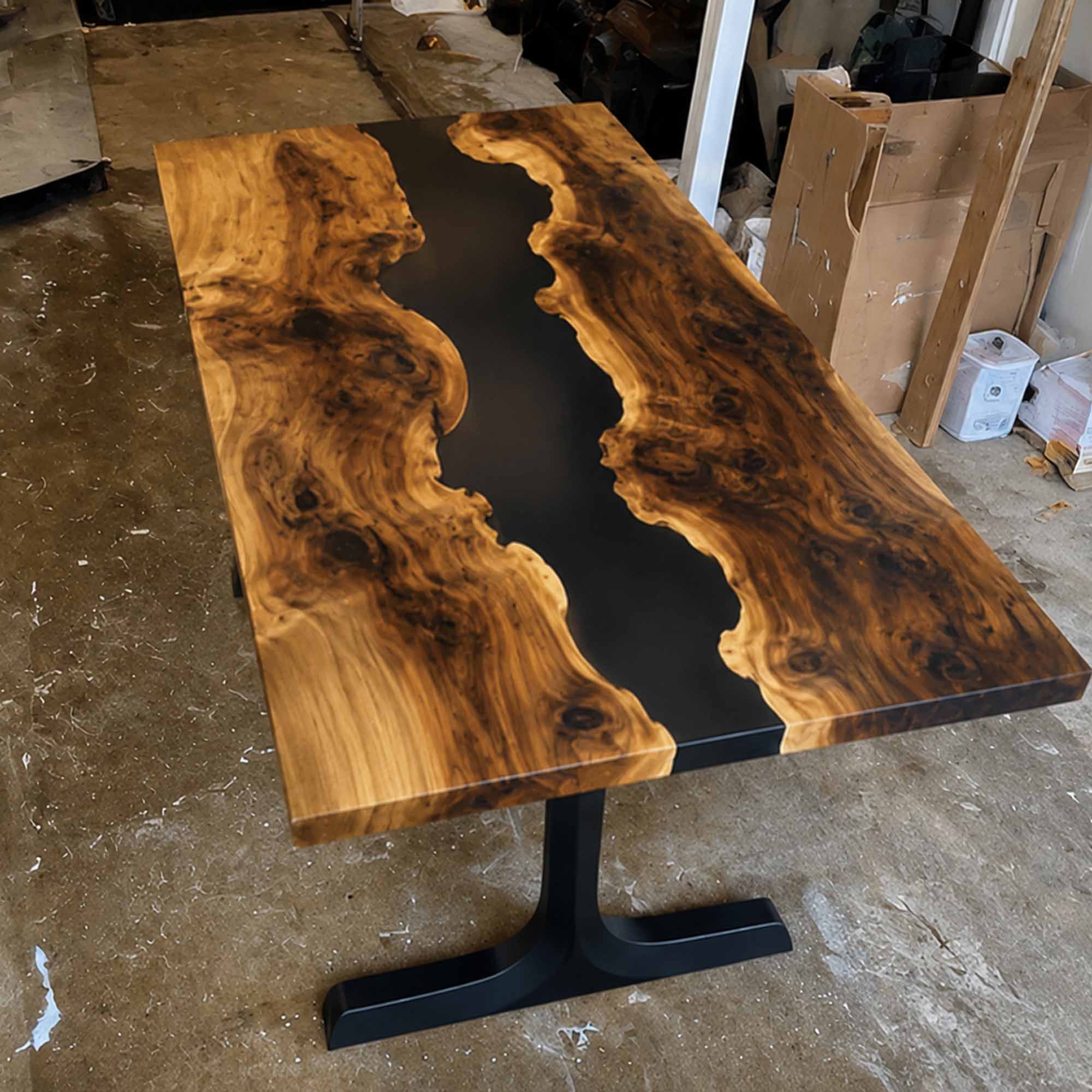 Dining Table with Goblet 28.5" H Metal Table Legs - customer feedback