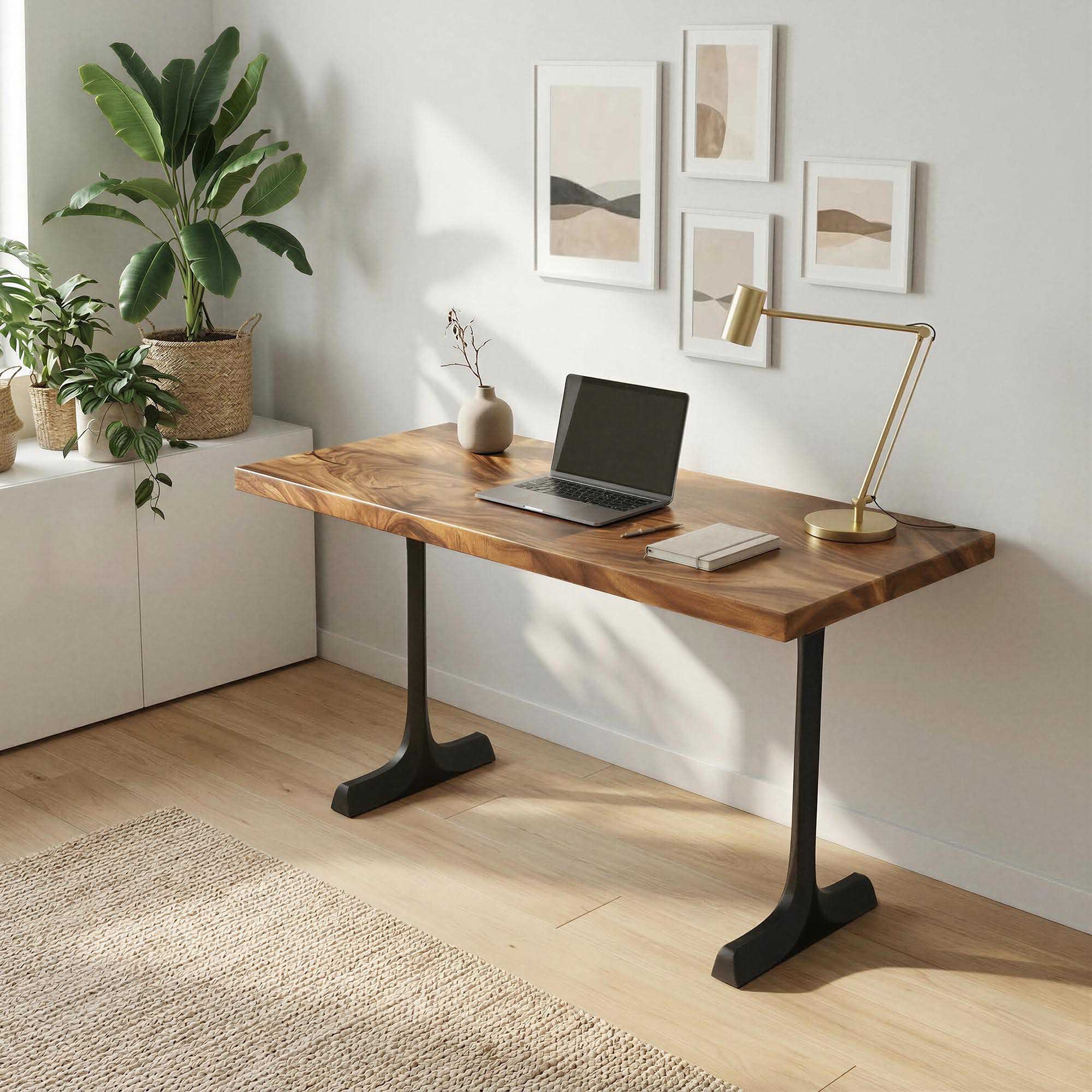 Dining Table with Goblet 28.5" H Metal Table Legs - thumb