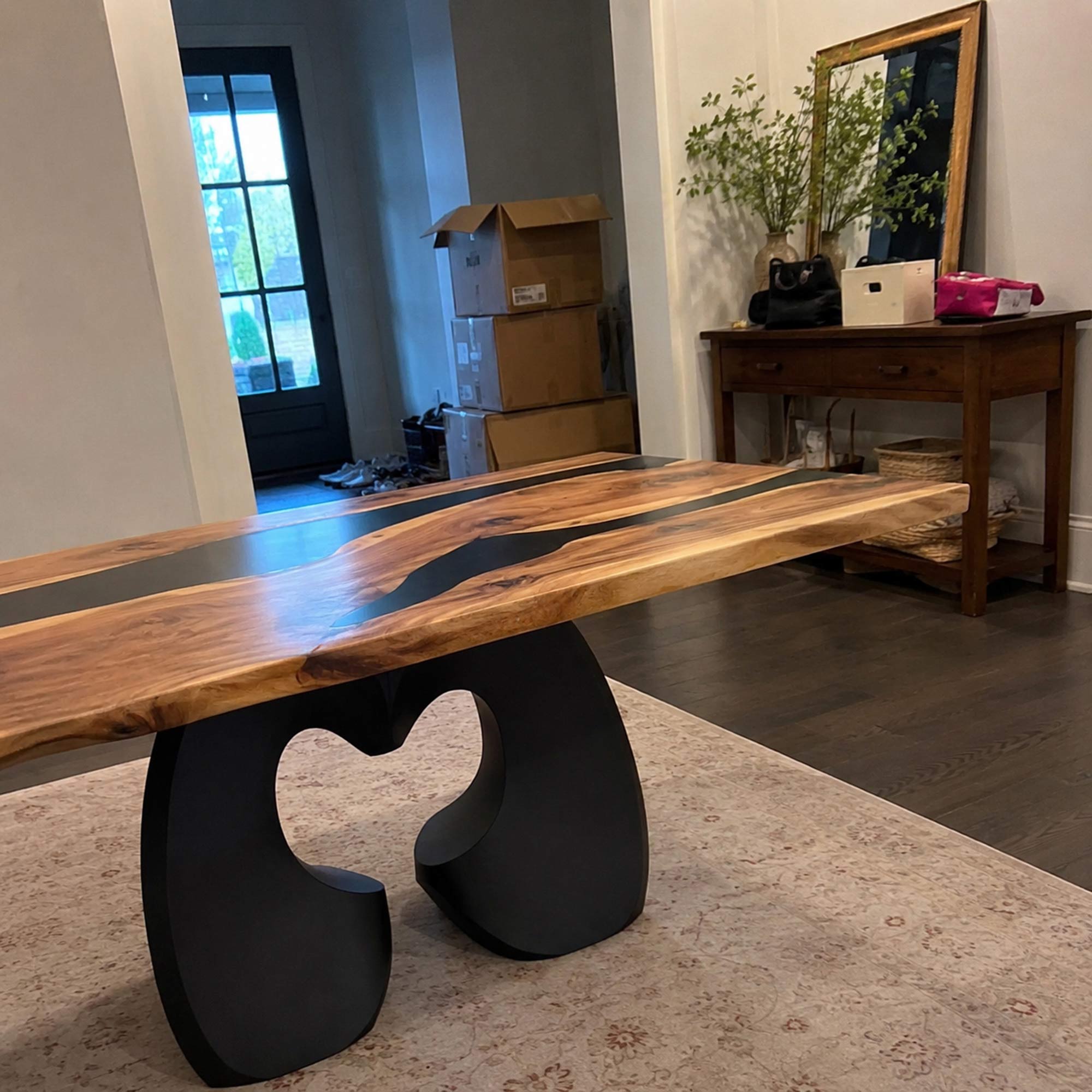 Dining Table with Kraig 28.5" H Metal Table Base - customer feedback