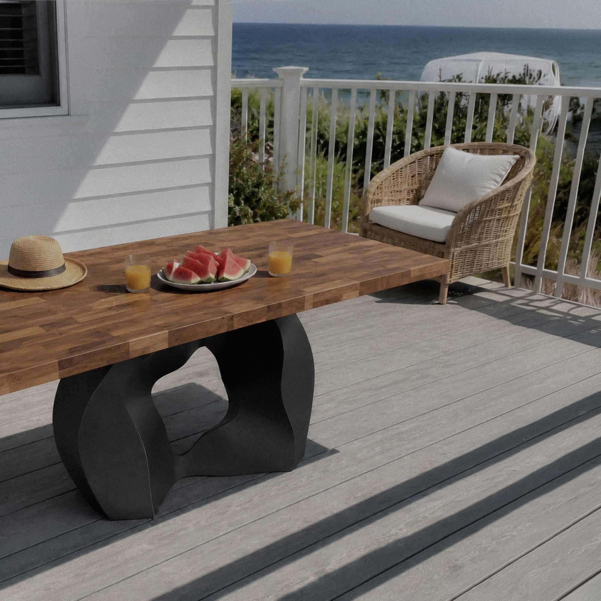Dining Table with Rocky 28.5" H Metal Table Base - Customer Feedback