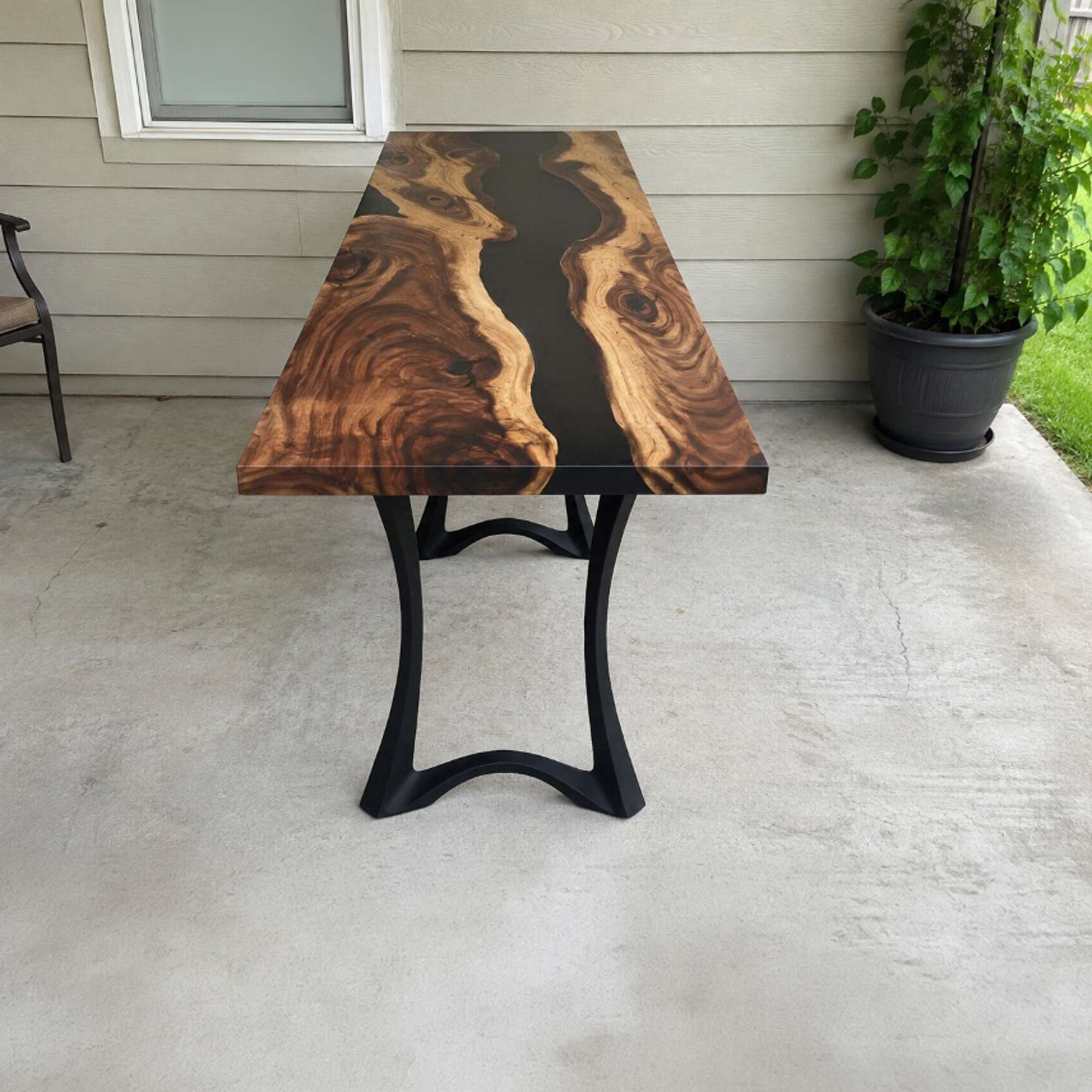 Dining Table with Tangen 28.5" H Metal Table Legs - customer feedback