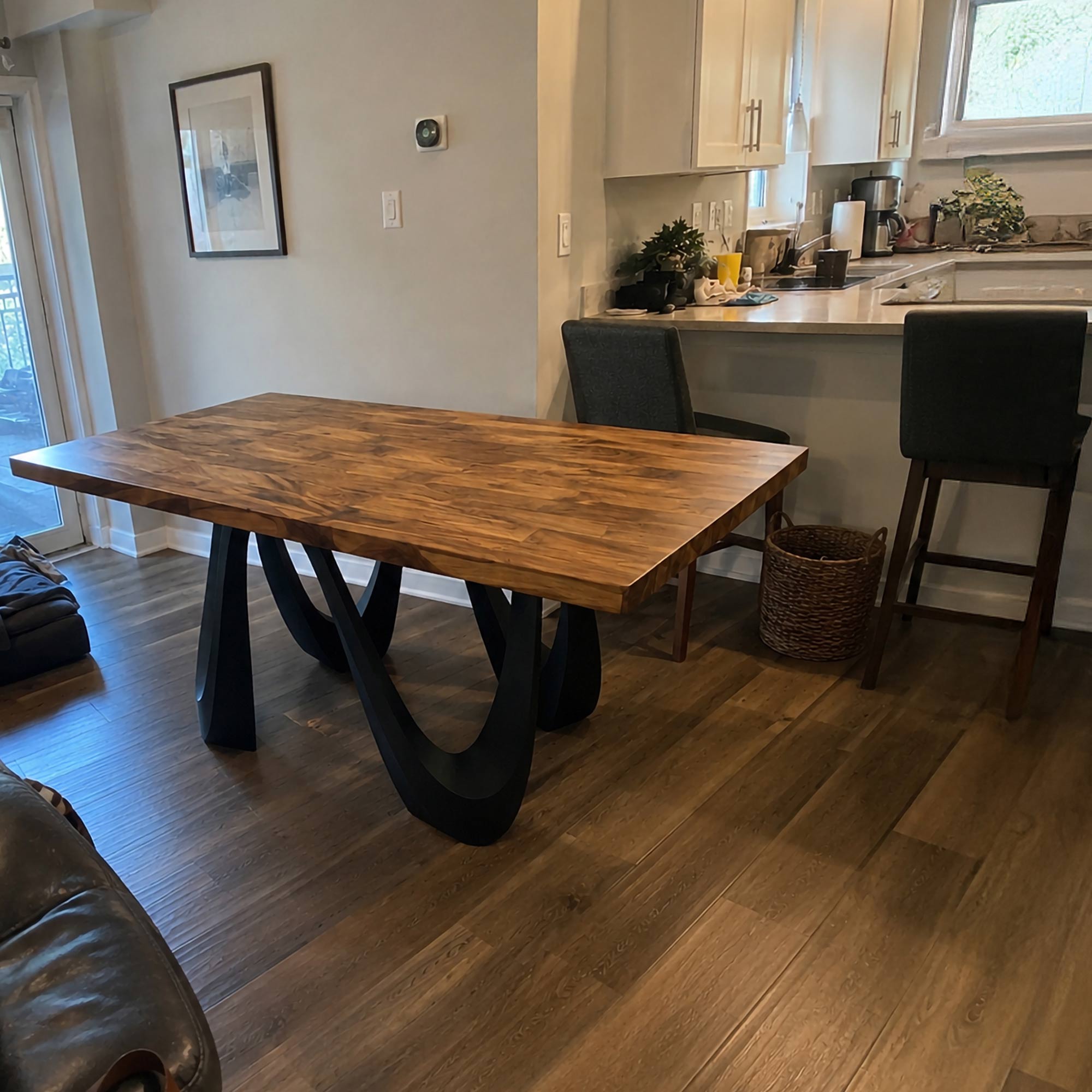 Dining Table with Wavea 28.5" H Metal Table Base - customer feedback