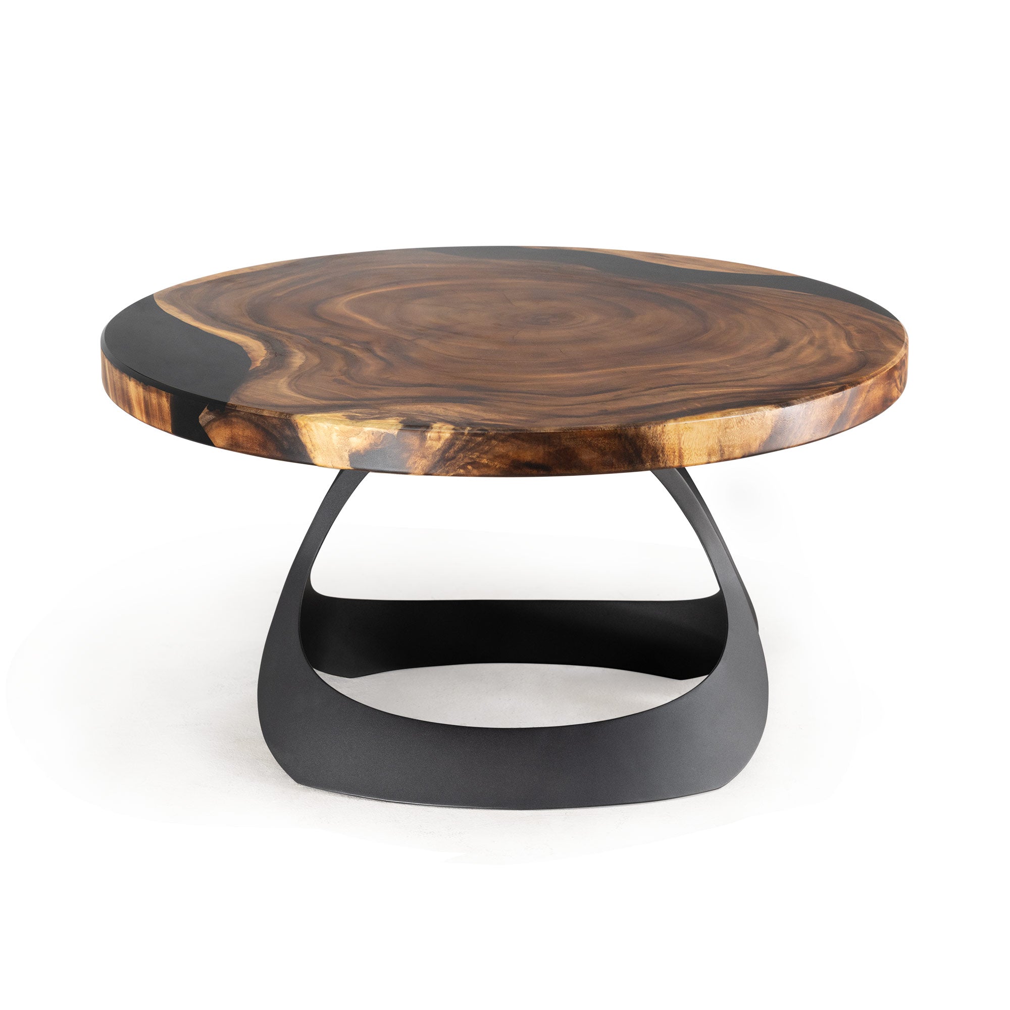 Manta Table Base 16" H Metal Design for Coffee Tables white background