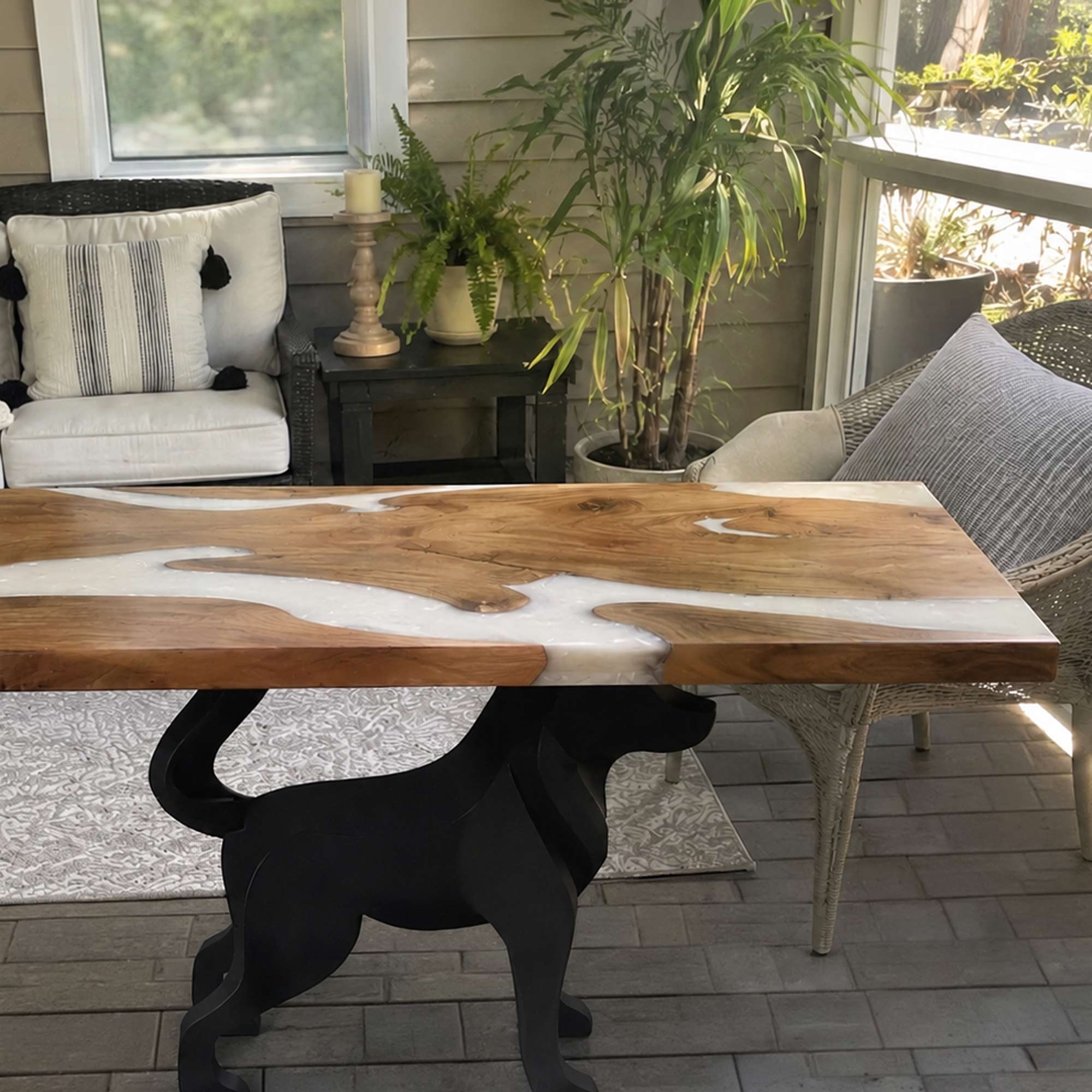 Metal Table Base Canis 28.5" H for Dining Table - Customer feedback