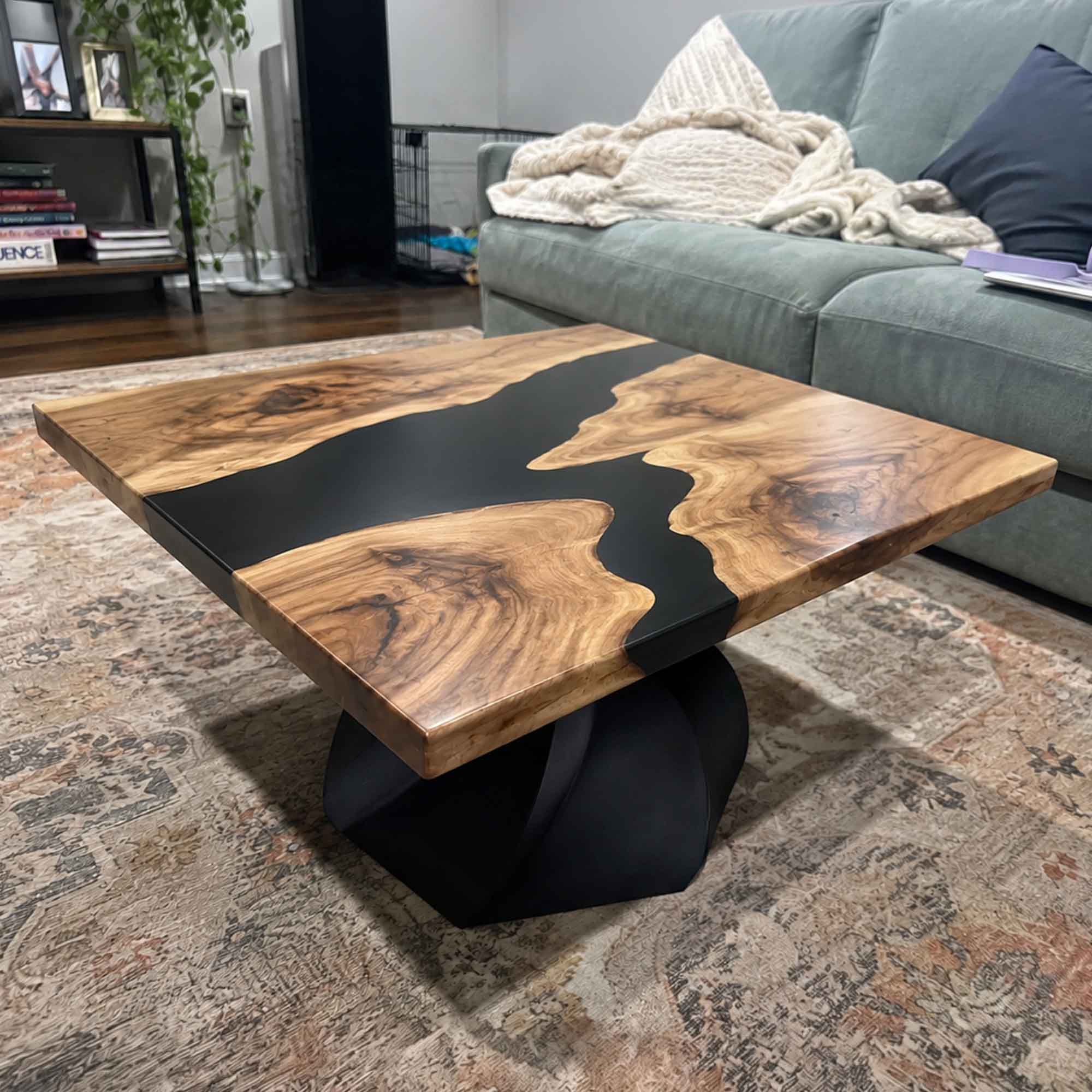 Metal Table Base Papao 16" H for Coffee Wood Table - customer feedback