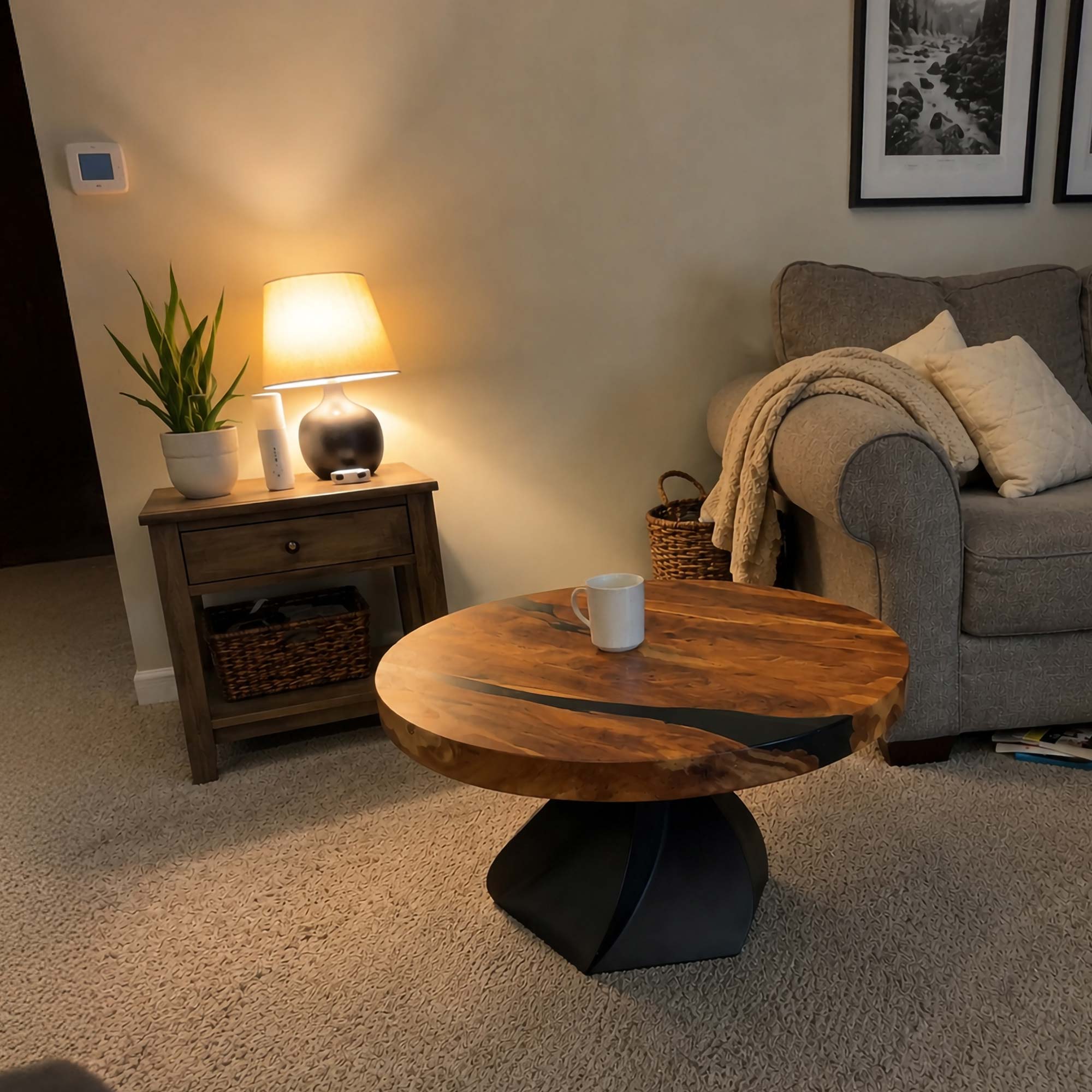 Metal Table Base Papao 16" H for Coffee Wood Table - customer feedback