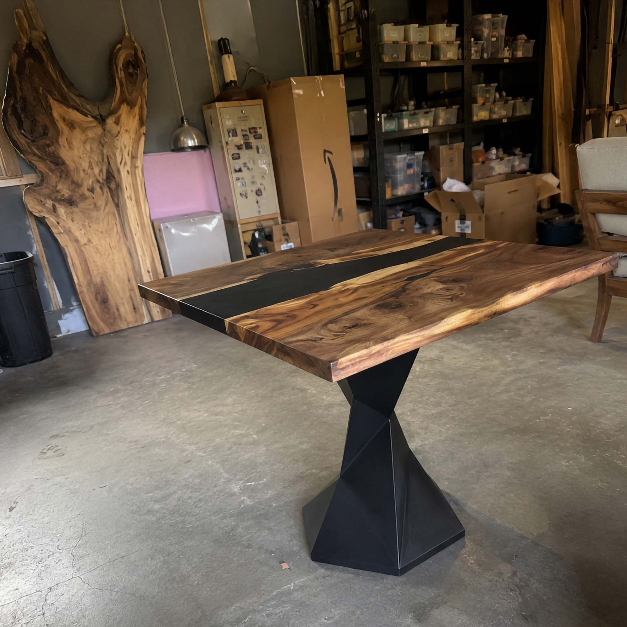 Modern Dining Table with Frost 28.5" H Steel Table Base - customer feedback
