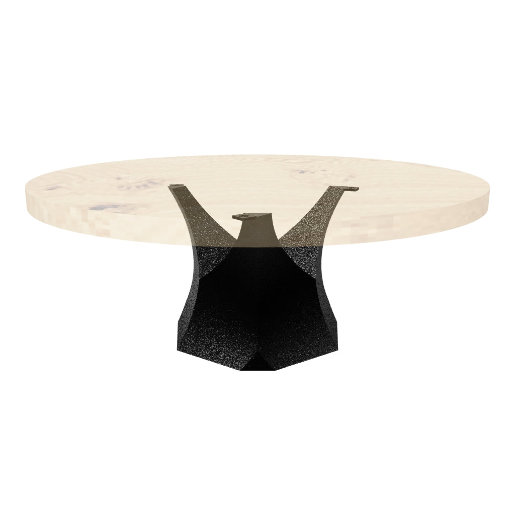 Coffee Table 19" to 47" for Sofa Side to Center - 120G Nour - AR MEDIA