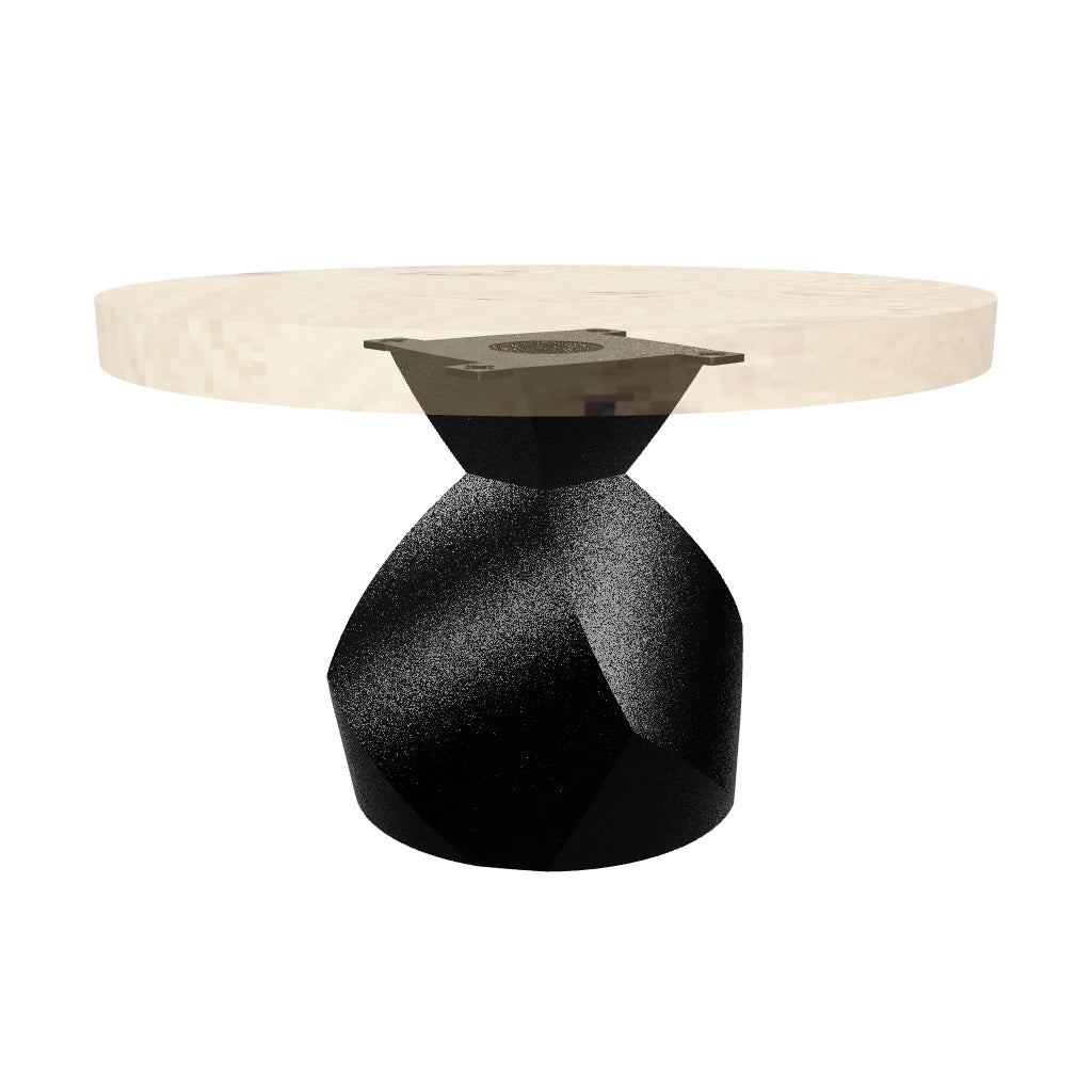 Coffee Table for Modern Living Space, Handcrafted Unique Design - 119B Flare - AR Media