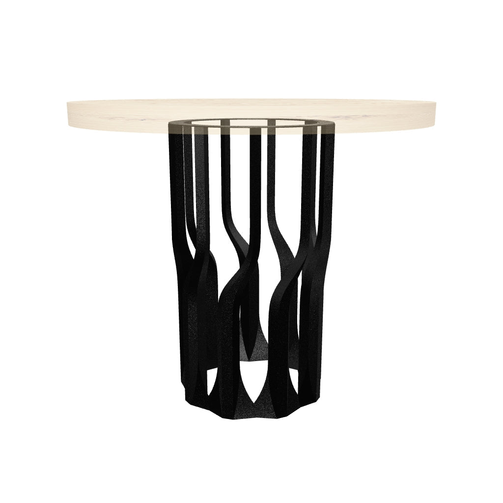 Dining Table with Diadem 28.5" H Metal Table Base - AR media