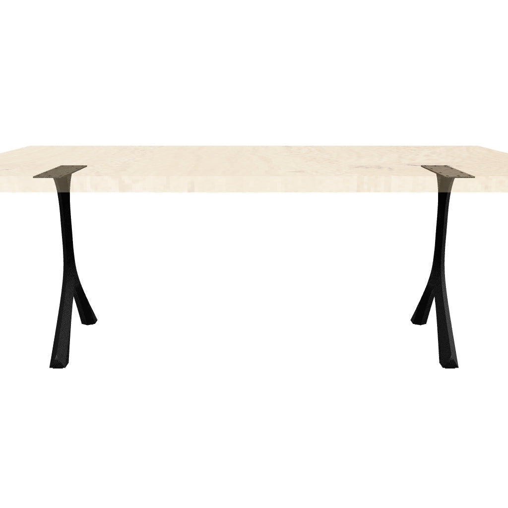 Modern Dining Table with Wilis 28.5" H Table Legs - AR media