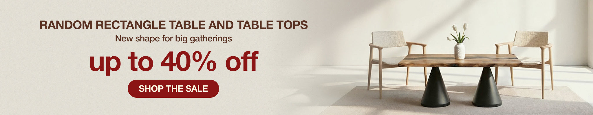 random rectangle table banner pc