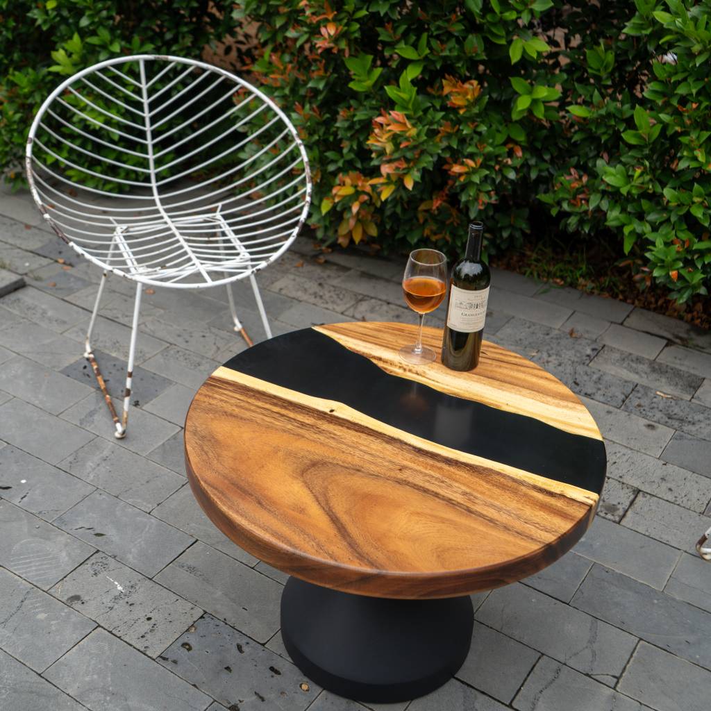 round coffe end table top review 3