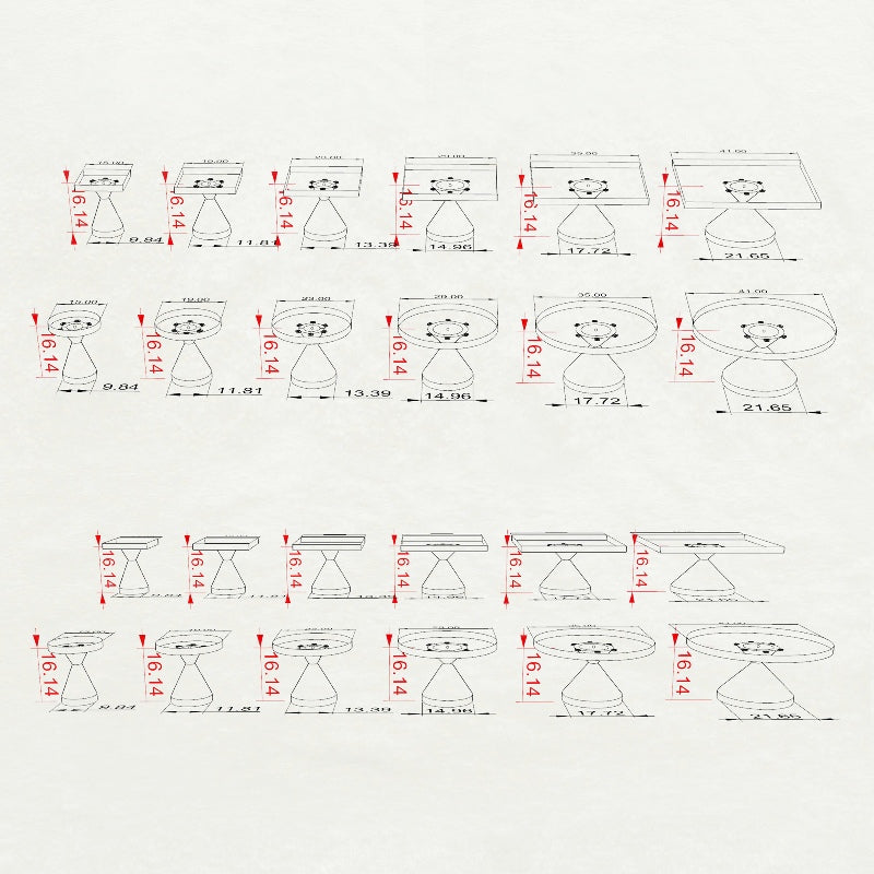 round epoxy resin coffee table 23 inches drawings