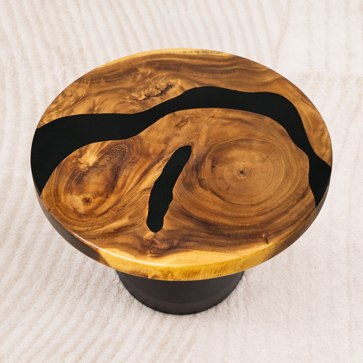 round epoxy table top 15 inches 05