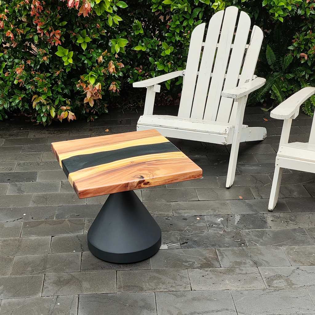 square epoxy coffee end table review 11