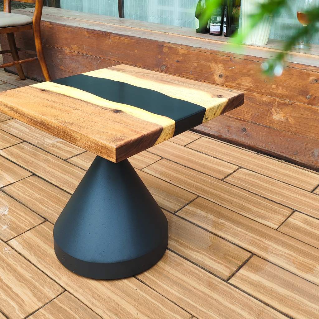 square epoxy coffee end table review 18