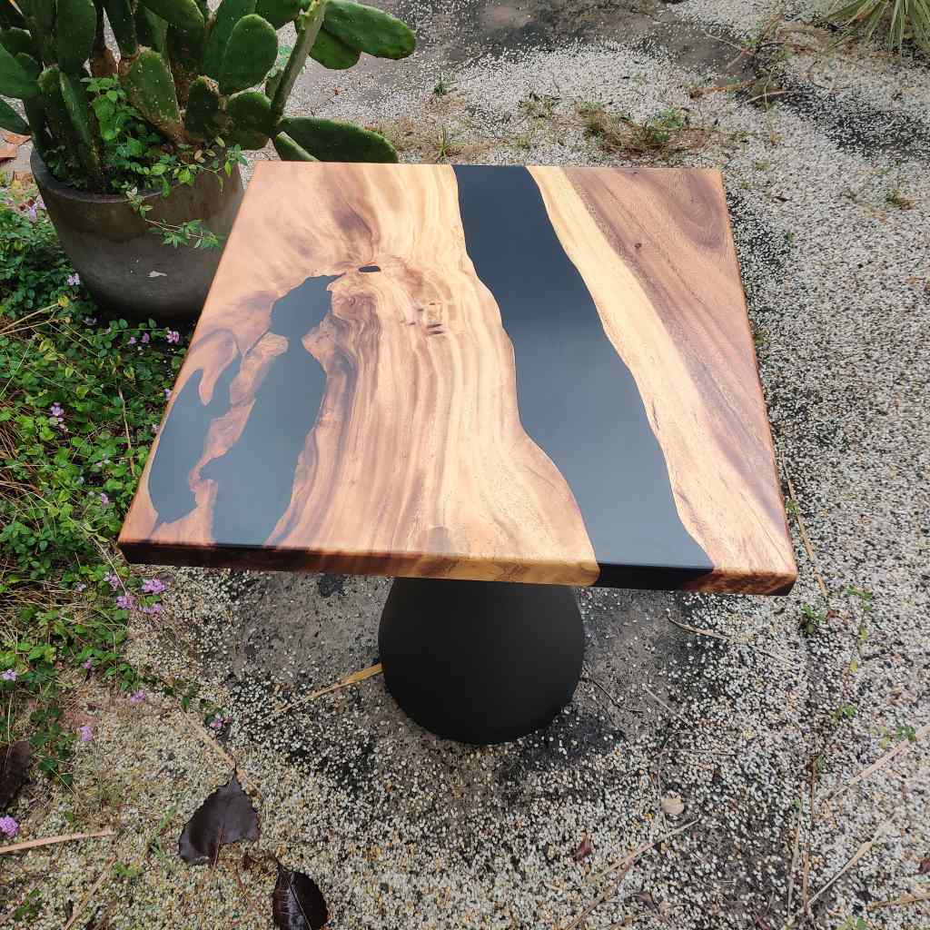 square epoxy coffee end table review 23