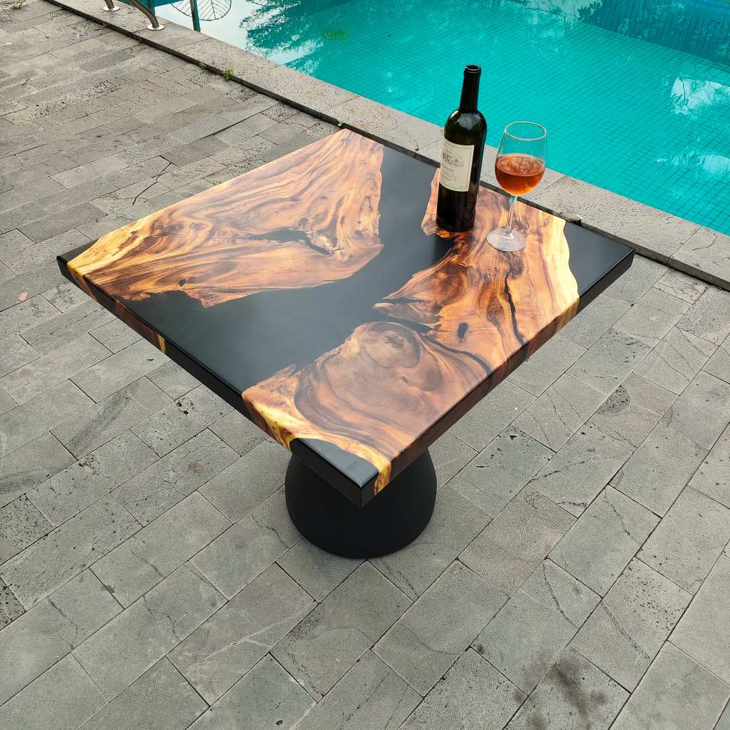 square epoxy coffee end table review 39