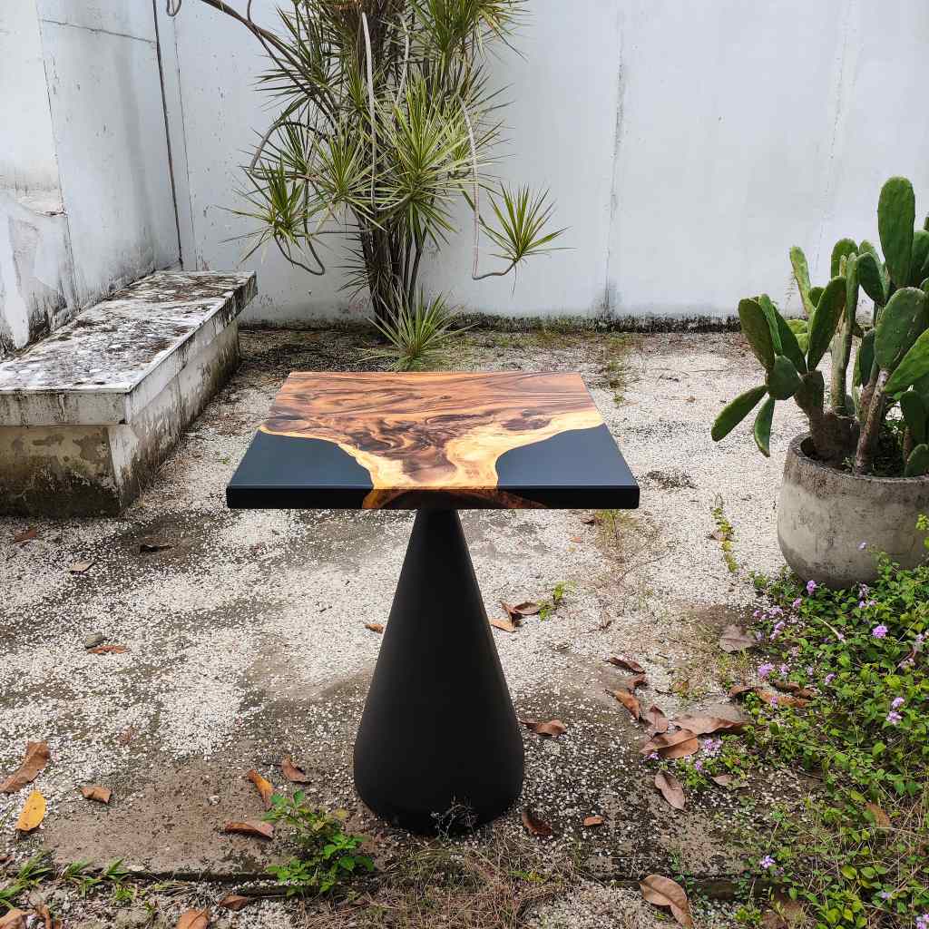 square epoxy coffee end table review 42