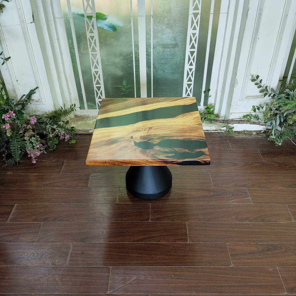 square epoxy coffee end table review 44